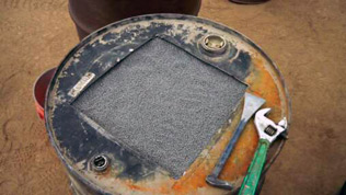 Our Cleaned Lead - Click for Closeup